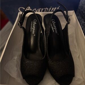 Scarpini “Ginevra” Italy Design Heels – Size 36